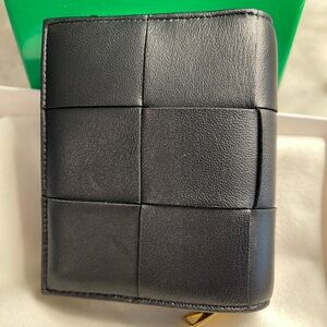Black Bottega Veneta wallet